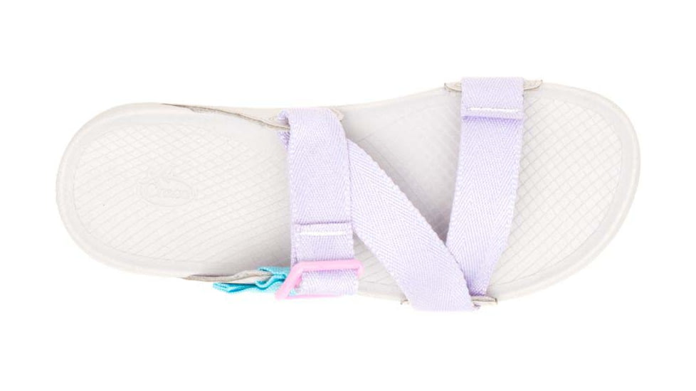 Chaco Lowdown Slide - Womens, PurpleRoseAqua, 5, JCH109368-M-5