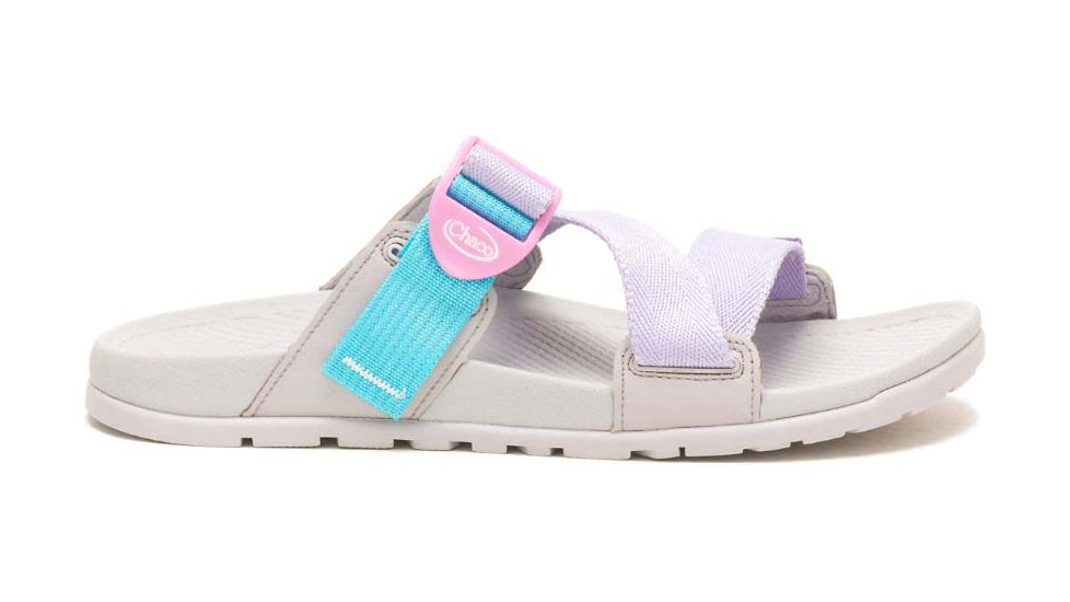 Chaco Lowdown Slide - Womens, PurpleRoseAqua, 5, JCH109368-M-5