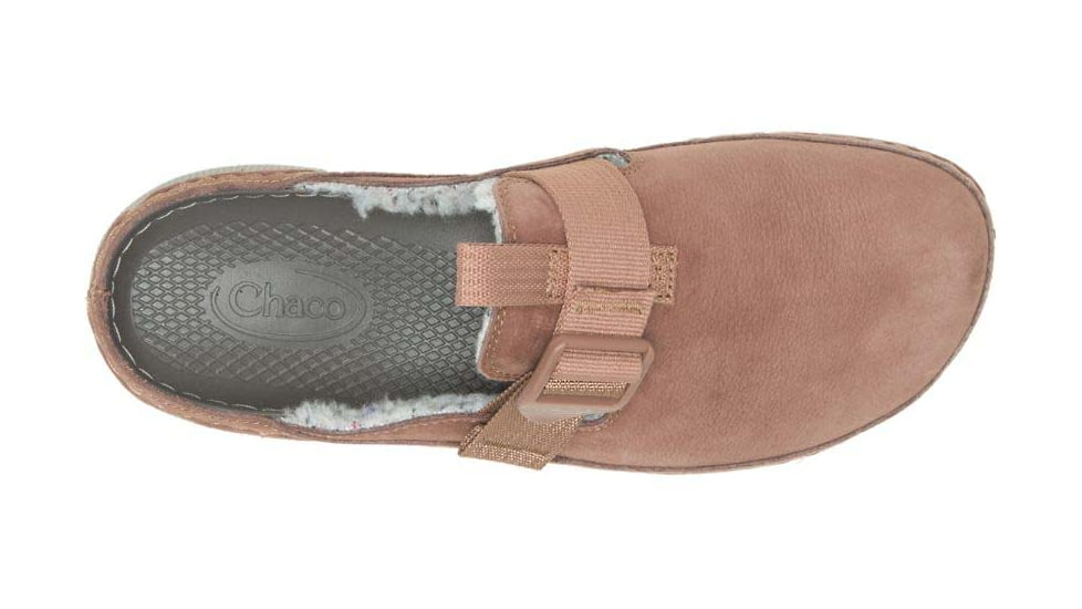 Chaco Paonia Clog Fluff Shoes - Womens, Blush Brown, 8, JCH109216-8