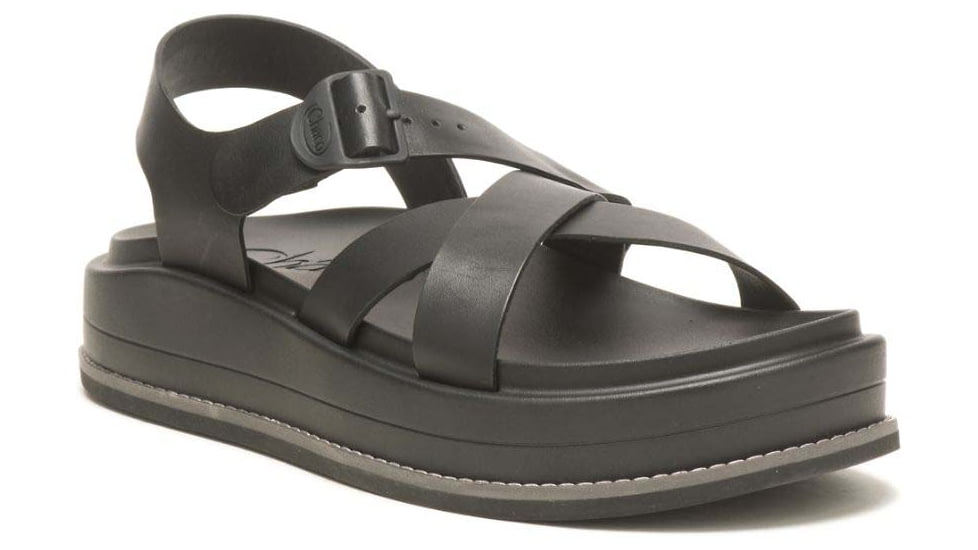 Chaco Townes Midform Sandals - Womens, Black, 6, JCH109392-M-6