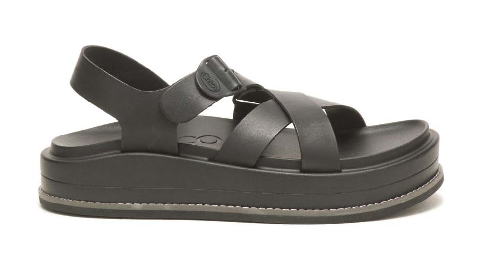 Chaco Townes Midform Sandals - Womens, Black, 6, JCH109392-M-6