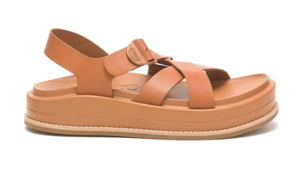 Chaco Townes Midform Sandals - Womens, Cashew, 8, JCH109480-M-8