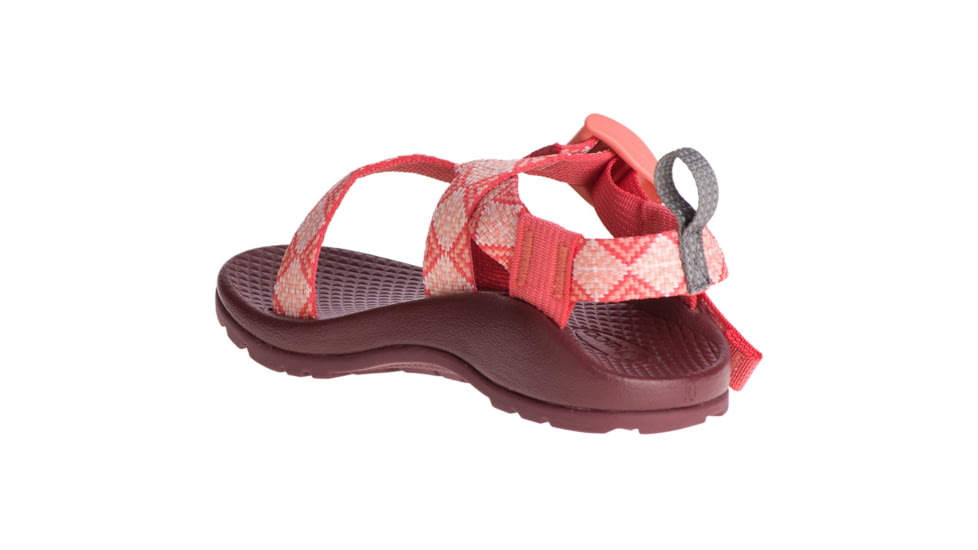 Chaco Z1 Ecotread Sandals - Kids, 1 Youth, Kaleido Peach, J180022-01.0