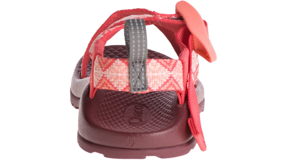 Chaco Z1 Ecotread Sandals - Kids, 1 Youth, Kaleido Peach, J180022-01.0