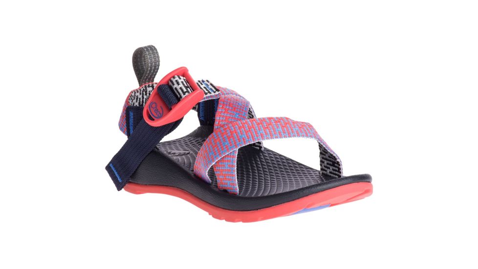 Chaco Z1 Ecotread Sandals - Kids, 1 Youth, Penny Coral, J180024-01.0
