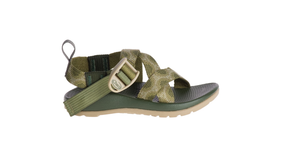 Chaco Z1 Ecotread Sandals - Kids, 1 Youth, Vortex Avocado, J180059-01.0