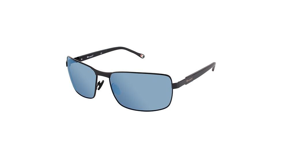 Champion 6003 Sunglasses - Frame BLACK, Lens Color Blue Flash CU600303