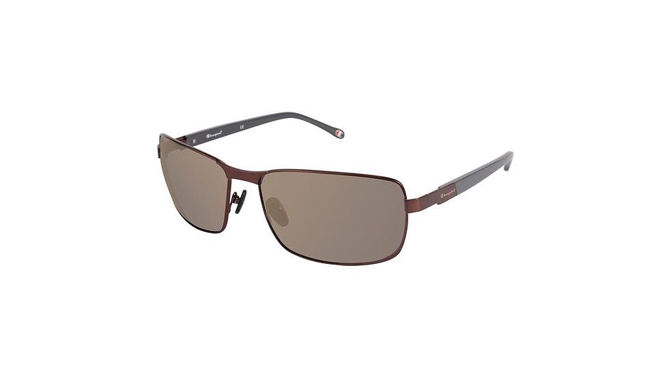 Champion 6003 Sunglasses - Frame BROWN/GREY, Lens Color Bronze Flash CU600302