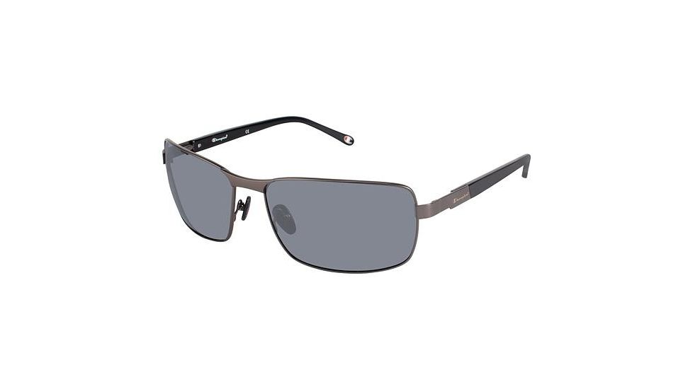 Champion 6003 Sunglasses - Frame GUN/BLACK, Lens Color Grey CU600301