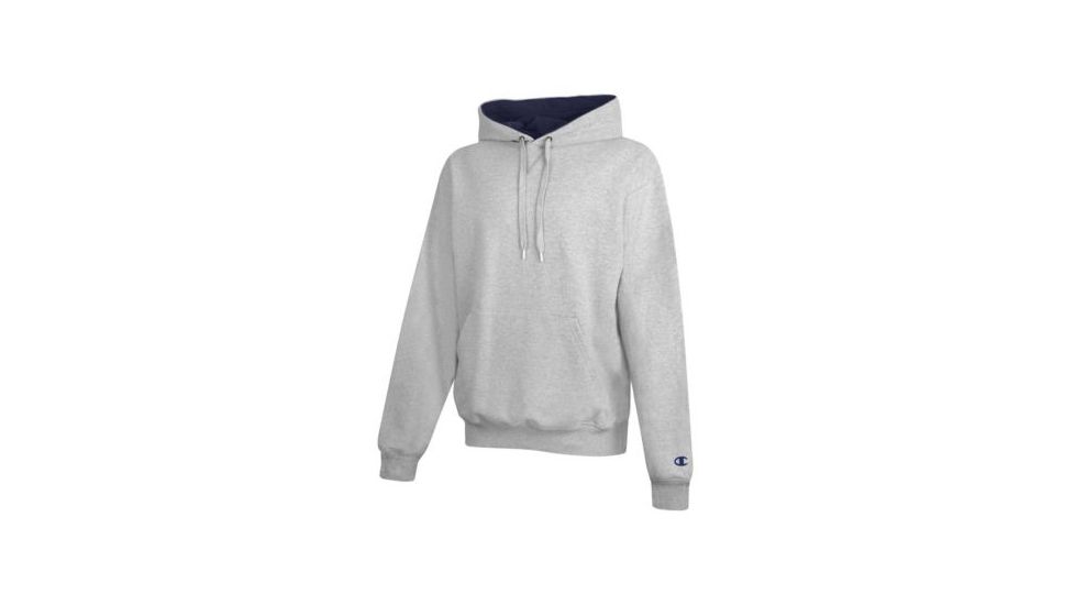Champion Mens Cotton Max Pullover Hoodie, Light Steel, 2XL S171 2XL LW