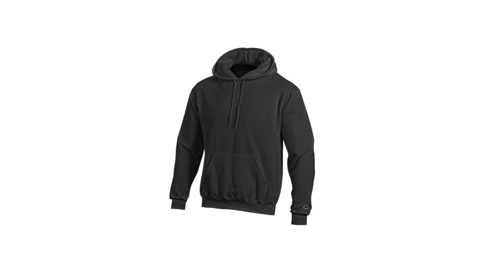 Champion Mens Powerblend Eco Fleece Hoodie, Black, Small S700 S BK