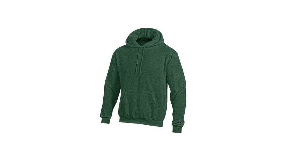 Champion Mens Powerblend Eco Fleece Hoodie, Dark Green Heather, Small S700 S DH
