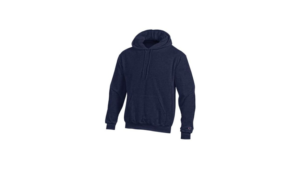Champion Mens Powerblend Eco Fleece Hoodie, Navy Heather, Small S700 S N2
