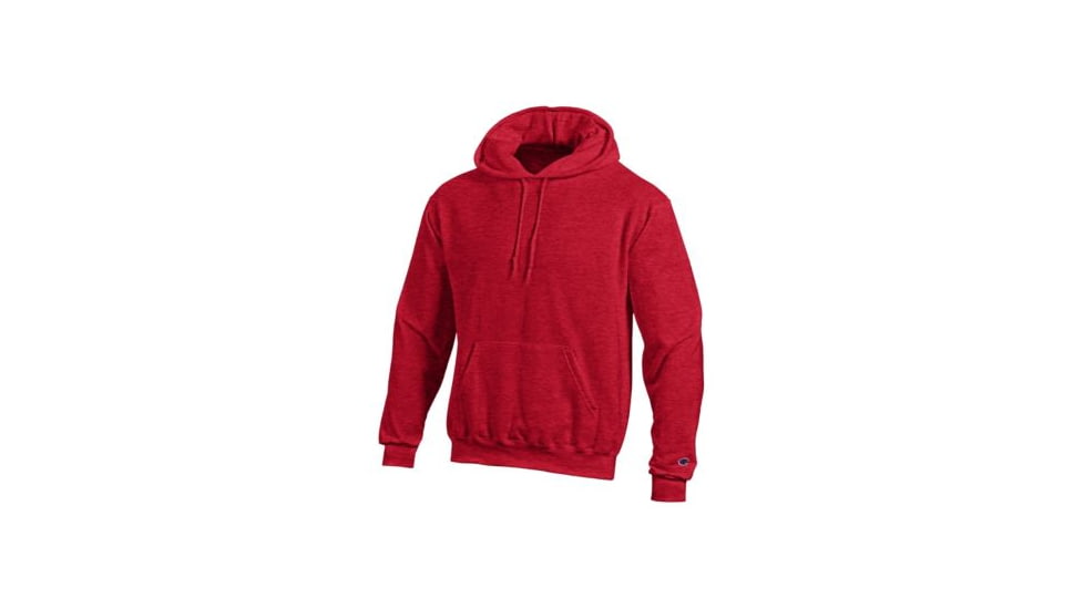 Champion Mens Powerblend Eco Fleece Hoodie, Scarlet Heather, Small S700 S S9
