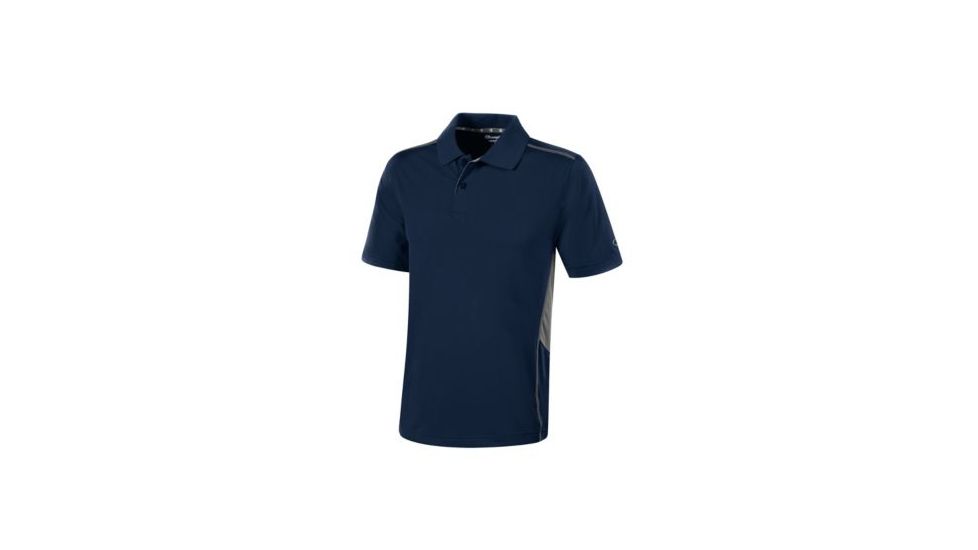Champion Mens Prime Double Dry Polo Shirt, Navy/Stone Gray, 2XL H908 2XL S0