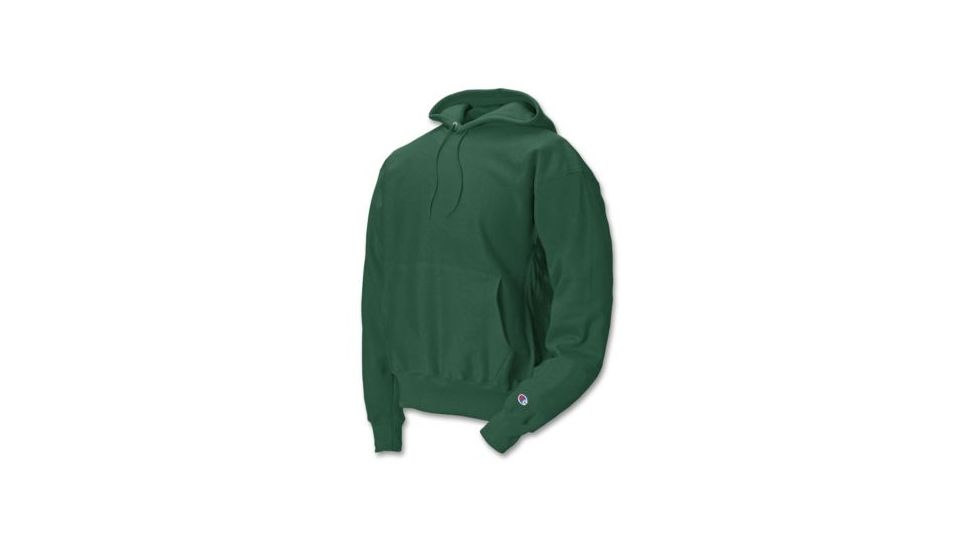 Champion Mens Reverse Weave Hoodie, Dark Green, Small S101 S 14