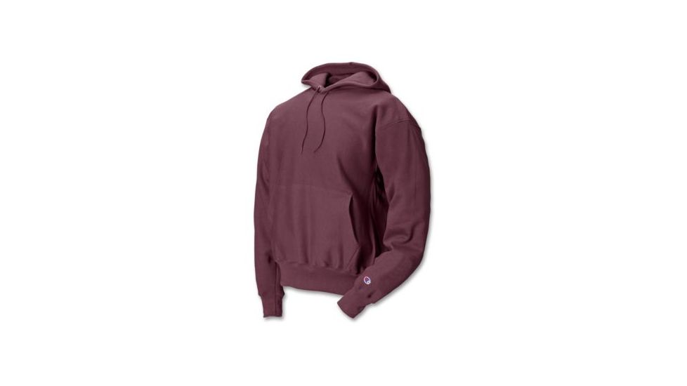 Champion Mens Reverse Weave Hoodie, Maroon, Medium S101 M MR