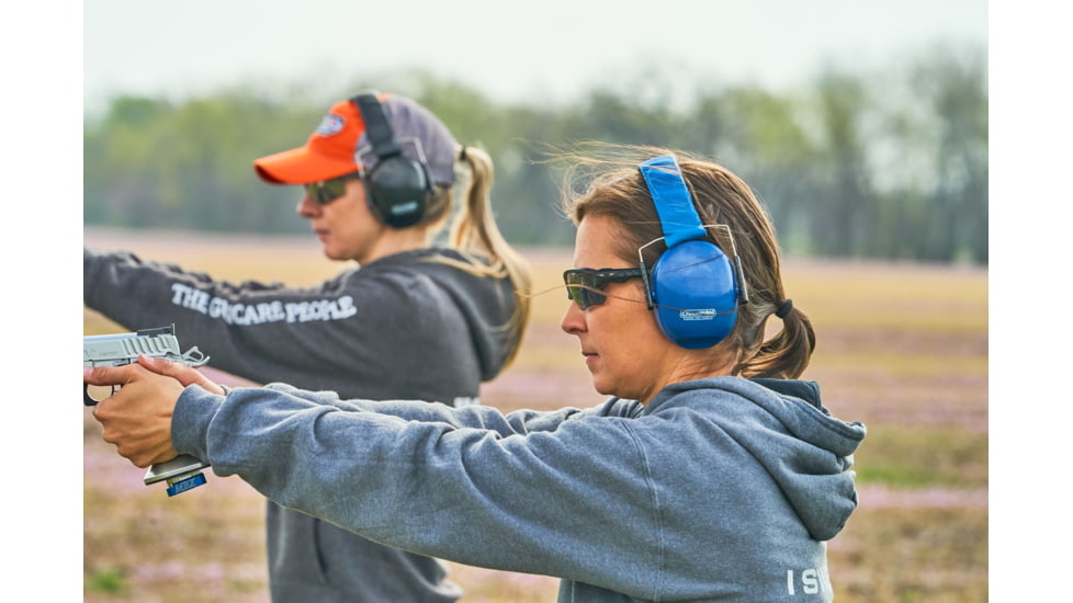 Champion Small Frame Passive Muff, Blue, 40992