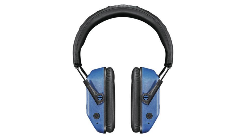 Champion Traps and Targets Vanquish Pro Hearing Protection Ear Muffs - Electronic, Blue 40981