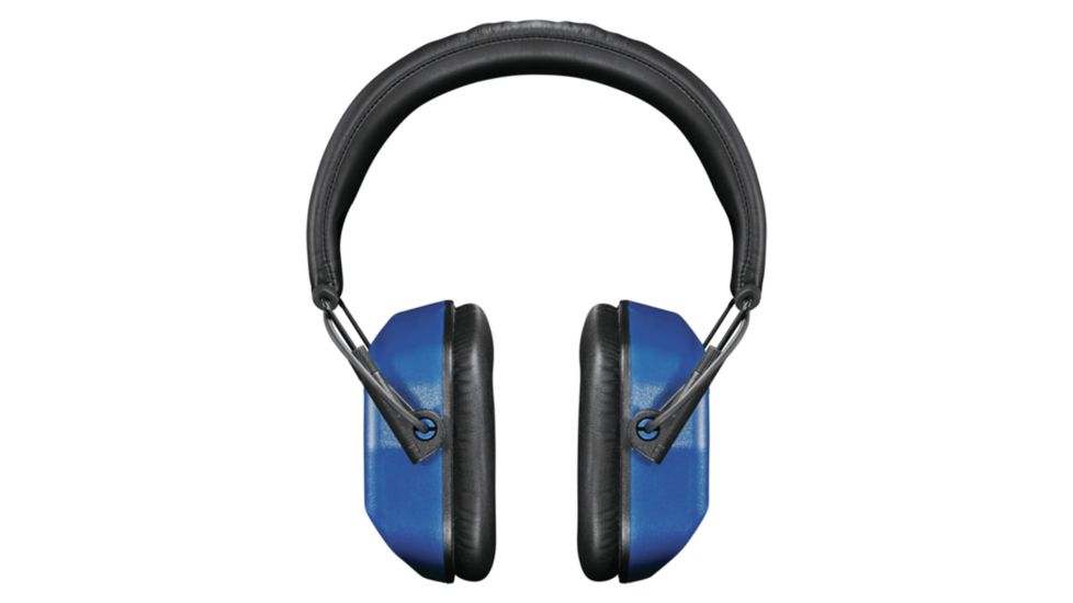 Champion Traps and Targets Vanquish Pro Hearing Protection Ear Muffs - Electronic, Blue 40981