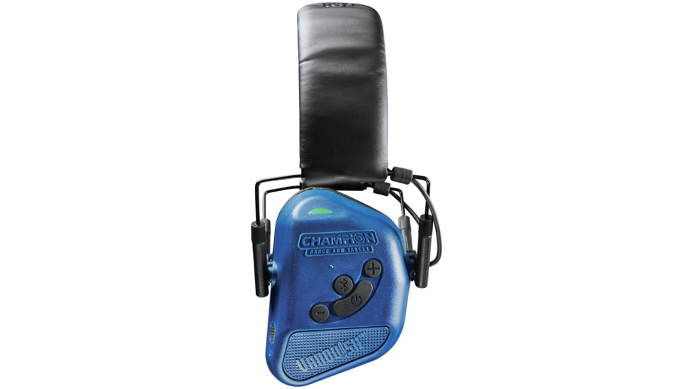 Champion Traps and Targets Vanquish Pro Hearing Protection Ear Muffs - Electronic, Blue, 40981