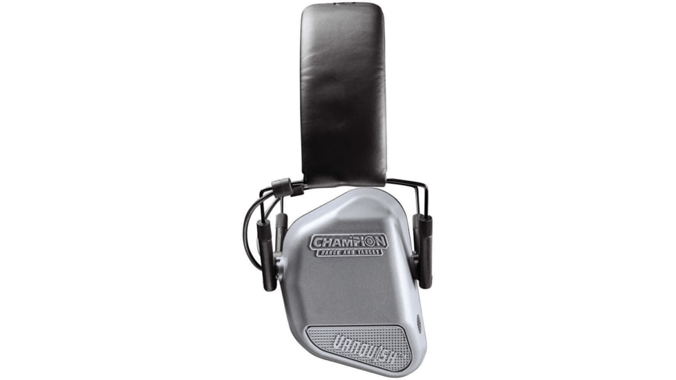 Champion Traps and Targets Vanquish Pro Hearing Protection Ear Muffs - Electronic, Gray, 40980