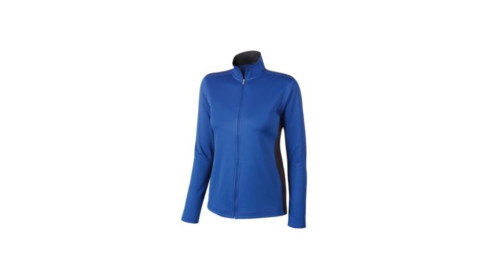Champion Womens Performance Full Zip Jacket, Athletic Royal/Black, Extra Small S260 XS EM