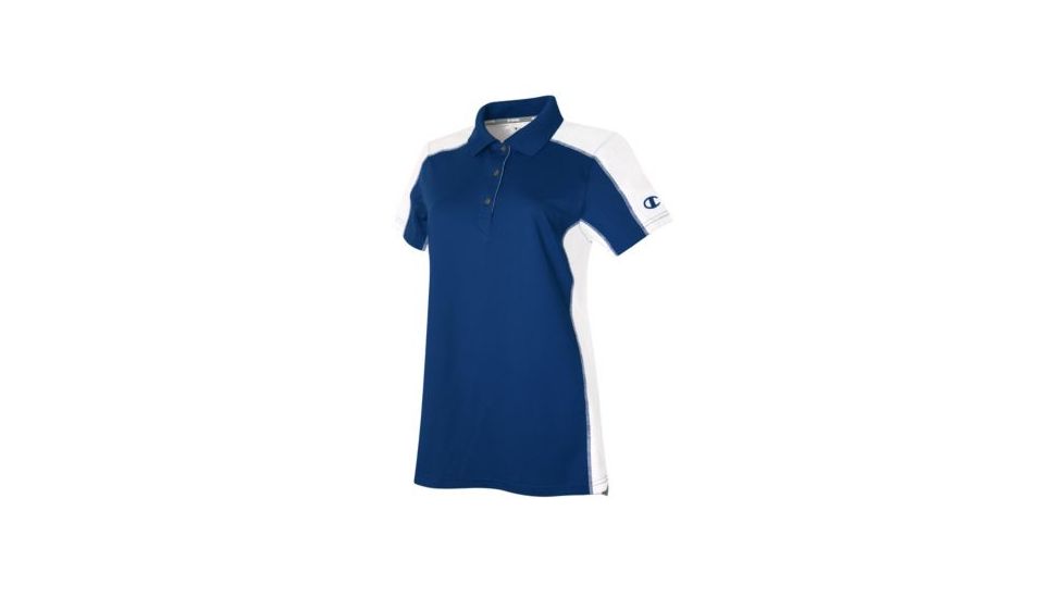 Champion Womens Winning Streak Vapor Polo Shirt, Athletic Royal/White, Small H002 S YZ