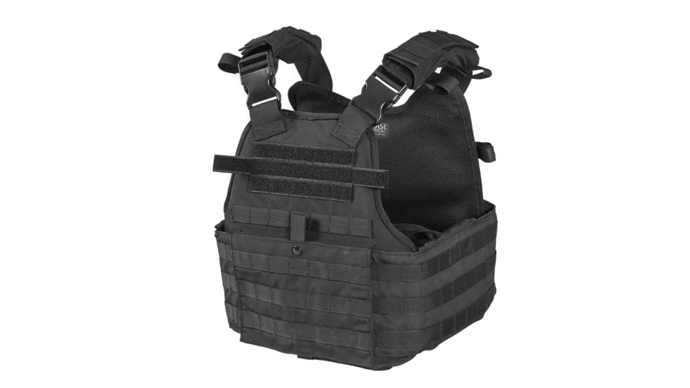 Chase Tactical DOS Modular Plate Carrier, Black, CT-10DOSC-BK