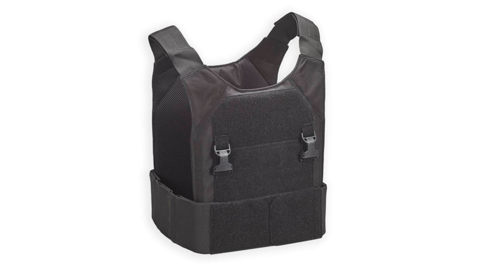 Chase Tactical Low-Vis Plate Carrier Elite, Black, CT-10LVPCE-BK