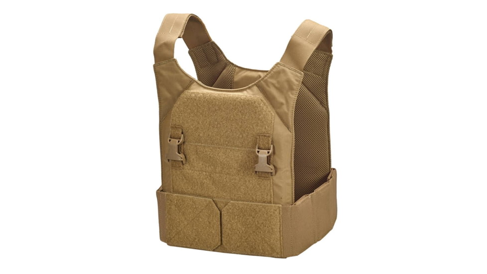 Chase Tactical Low-Vis Plate Carrier Elite, Coyote, CT-10LVPCE-CT
