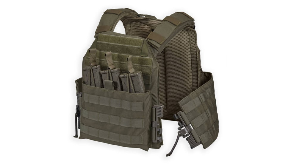 Chase Tactical Modular Enhanced Armor Carrier MEAC, Releasable, Ranger Green, CT-10MEAC-R-RG