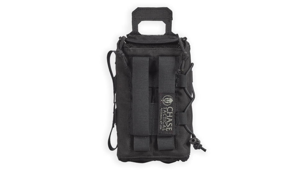 Chase Tactical Rapid Deploy IFAK Pouch, Black, CT-40IFAKP2-BK