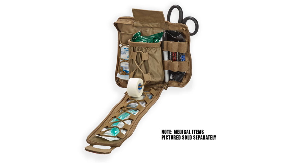 Chase Tactical Rapid Deploy IFAK Pouch, Coyote, CT-40IFAKP2-CT