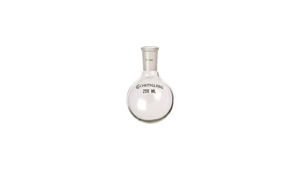 Chemglass Round-Bottom Boiling Flasks, Heavy Wall, Chemglass CG-1506-93