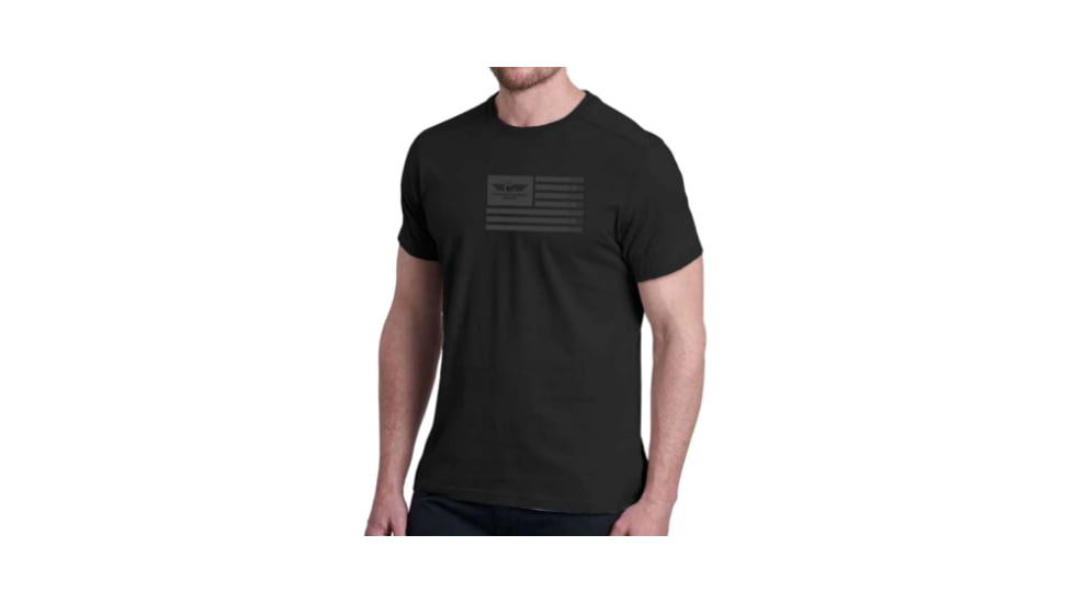 Christensen Arms Barrel Flag Tonal SS Tee - Mens, Black, 2X, 730-CA074-40-00-000-06
