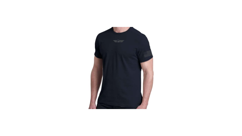 Christensen Arms Ram Logo Performance SS Tee - Mens, Black, L, 730-CA096-100-00-000-04