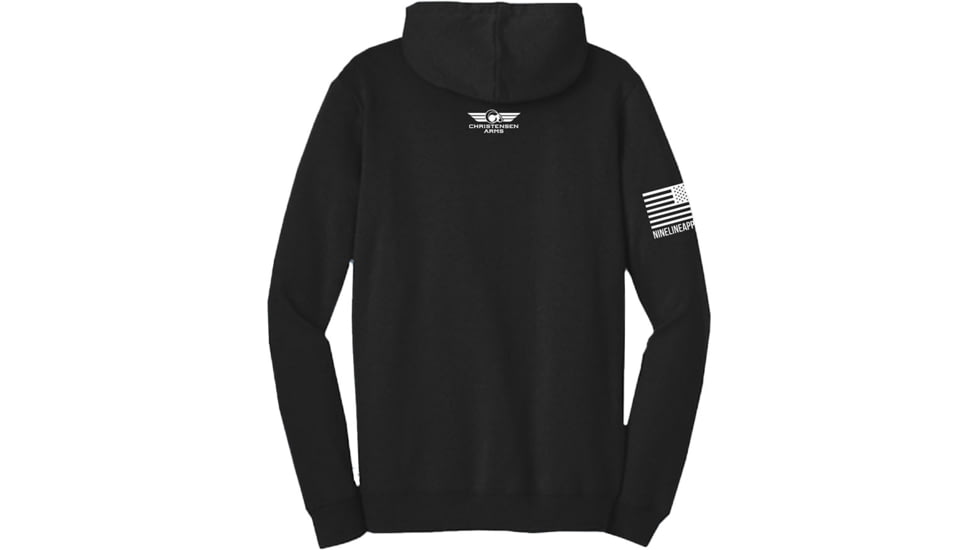 Christensen Arms Red White Blue Flag Patriotic Hoodie - Men's, 4XL, Black, 720-00073-05