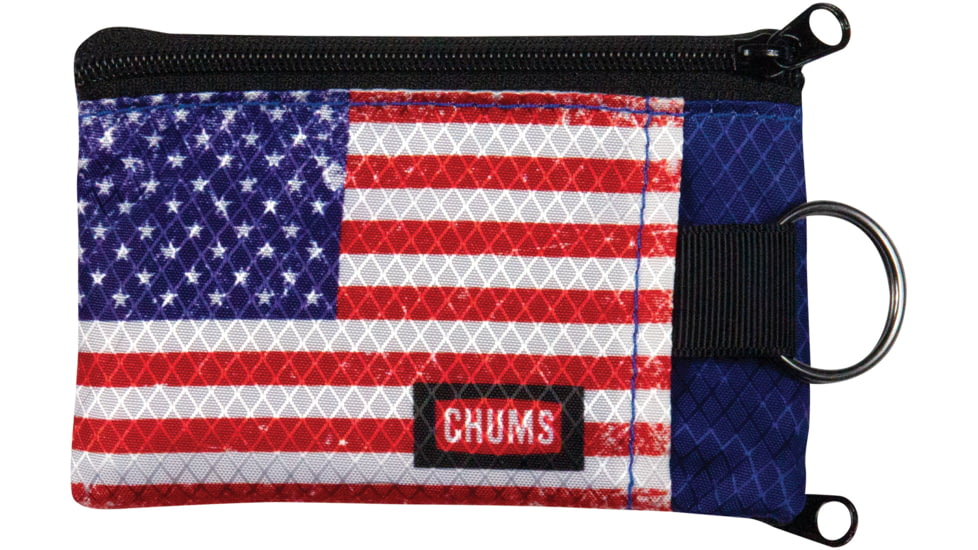Chums Surfshorts Wallet, USA Flag Print, 18403809