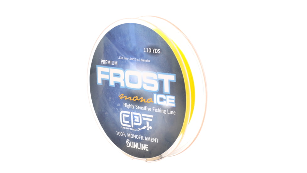 Clam CPT Frost Monofiliment - 4lb - Gold - 110 Yard, 15609