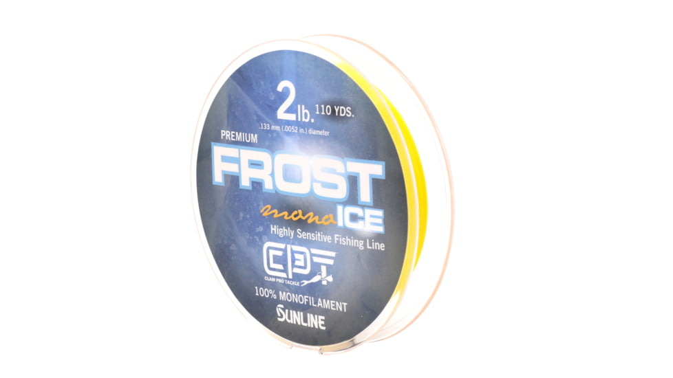 Clam CPT Frost Monofiliment - 8lb - Gold - 300 Yard, 15617