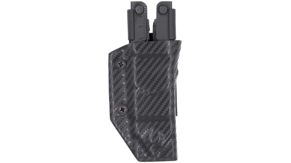 Clip &amp; Carry Kydex Sheath for the Gerber MP600, Carbon Fiber Black, GMP600-CF-BLK