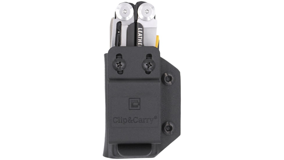 Clip &amp; Carry Kydex Sheath for the Leatherman Signal, Black, LSGNL-BLK
