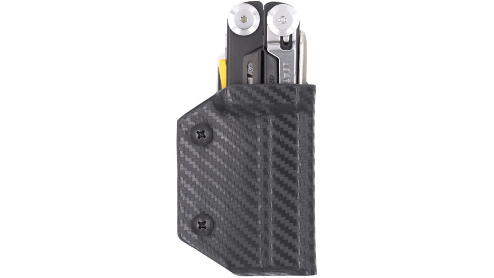 Clip &amp; Carry Kydex Sheath for the Leatherman Signal, Carbon Fiber Black, LSGNL-CF-BLK