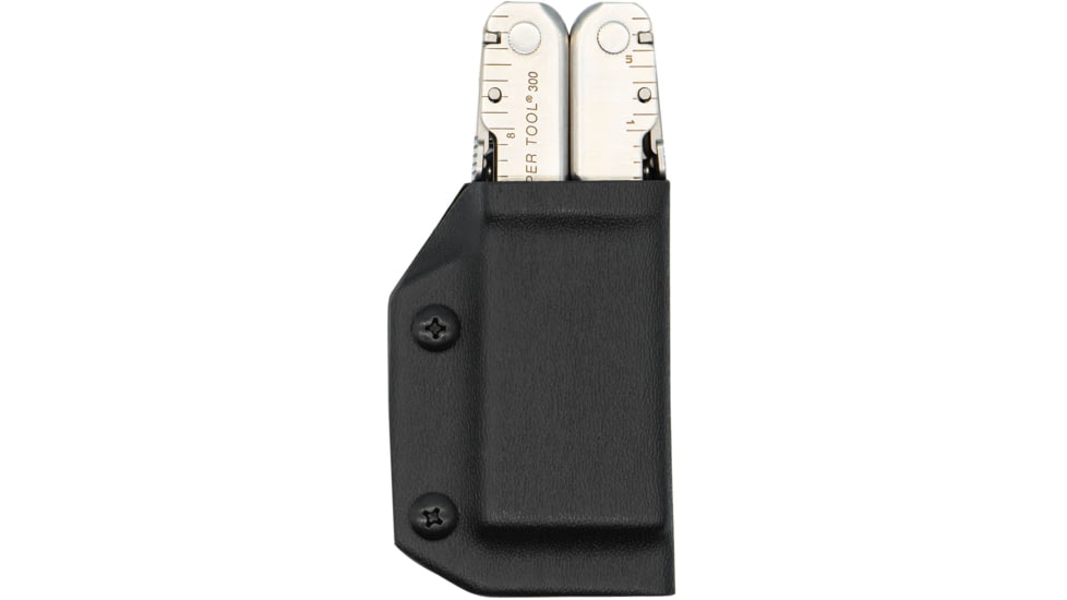 Clip &amp; Carry Kydex Sheath for the Leatherman Supertool 300, Black, LST300-BLK
