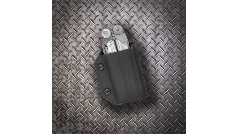 Clip &amp; Carry Kydex Sheath for the Leatherman Wave / Wave+, Black, LWAVE-BLK