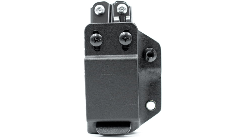 Clip &amp; Carry Kydex Sheath for the Leatherman Wingman, Sidekick, Rebar &amp; Rav, Black, LWING-BLK
