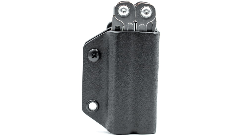 Clip &amp; Carry Kydex Sheath for the Leatherman Wingman, Sidekick, Rebar &amp; Rav, Black, LWING-BLK