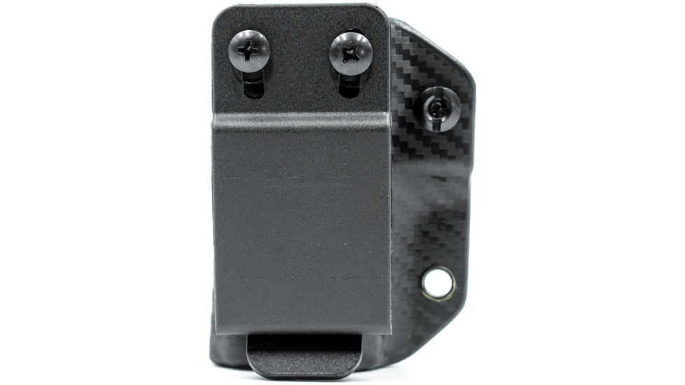 Clip &amp; Carry Kydex Sheath for the Leatherman Wingman, Sidekick, Rebar &amp; Rav, Carbon Fiber Black, LWING-CF-BLK