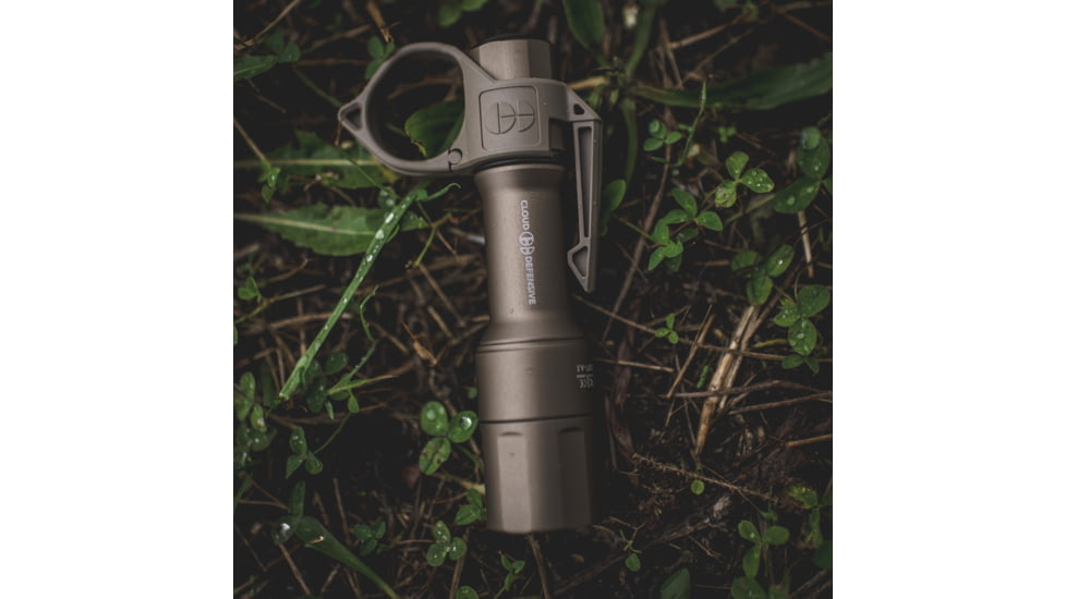 Cloud Defensive Mission Configurable Handheld Micro Flashlight, Single Output, High Candela, Flat Dark Earth, MCH2.0-HC-S-350-FDE